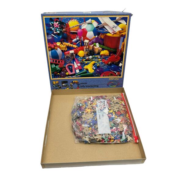 Ceaco Vintage Target Child's Play 550 Piece Jigsaw Puzzle *COMPLETE* - Picture 5 of 6